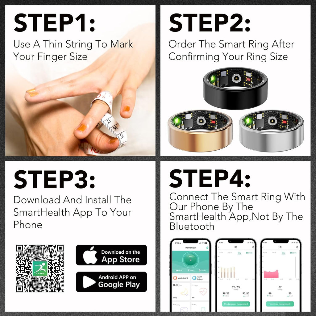 PulseFit Smart Health Ring