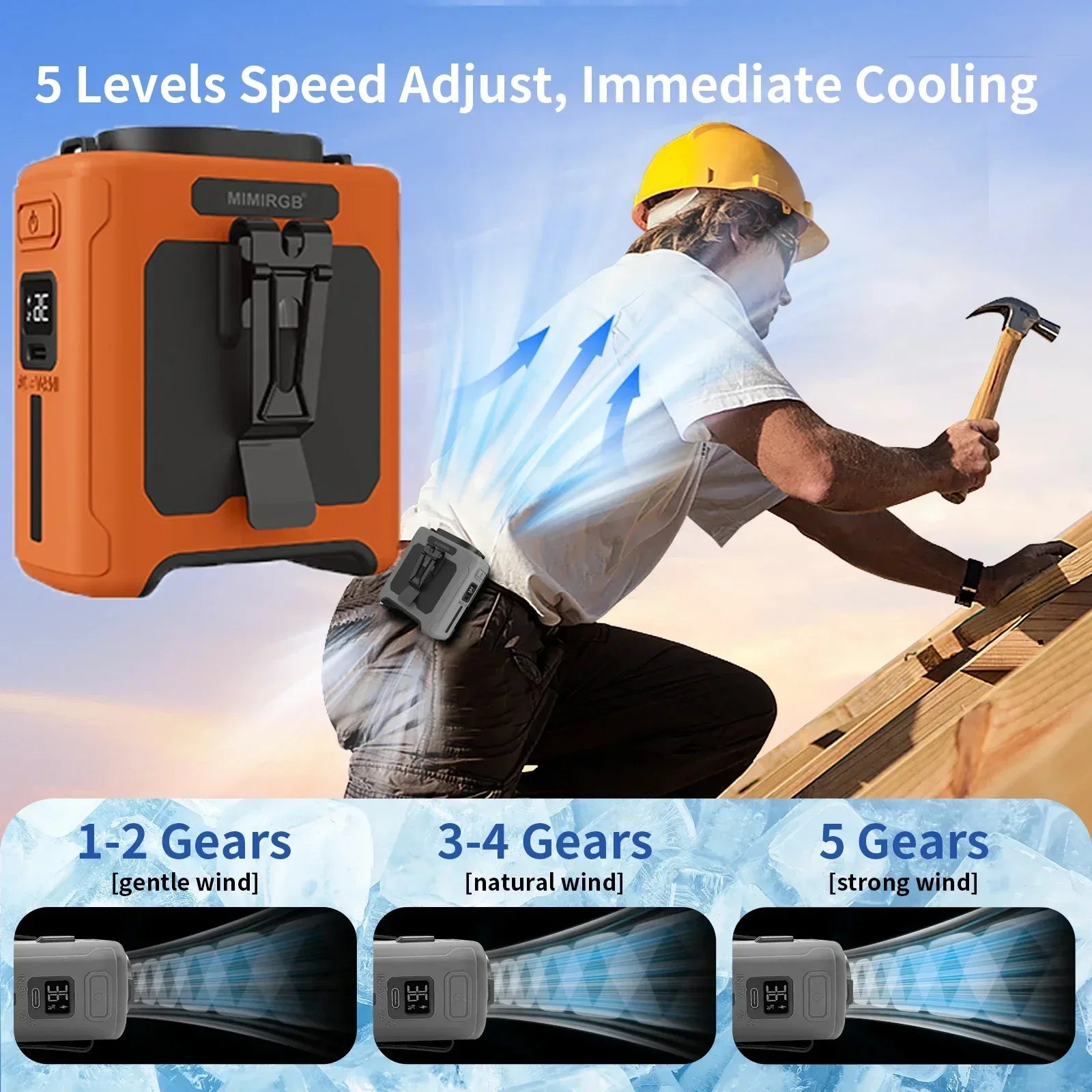 Pocket Chill Pro Portable Fan